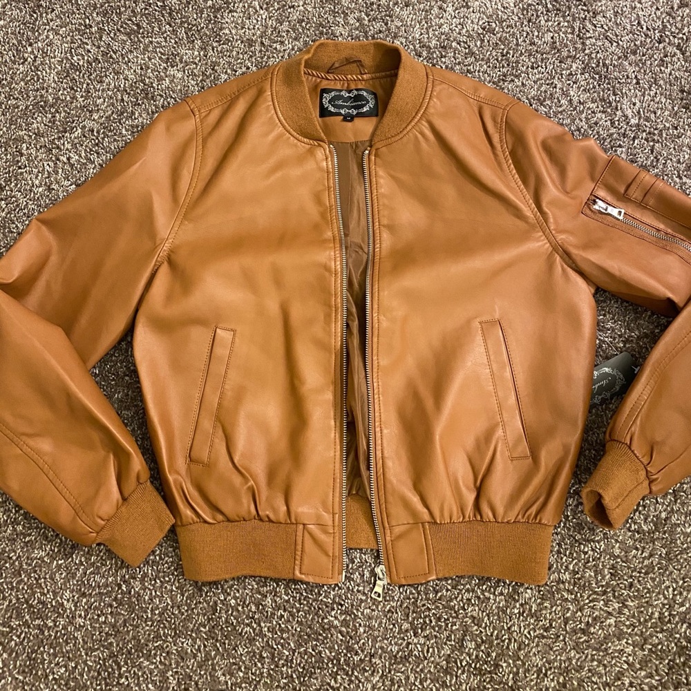 Leather jacket